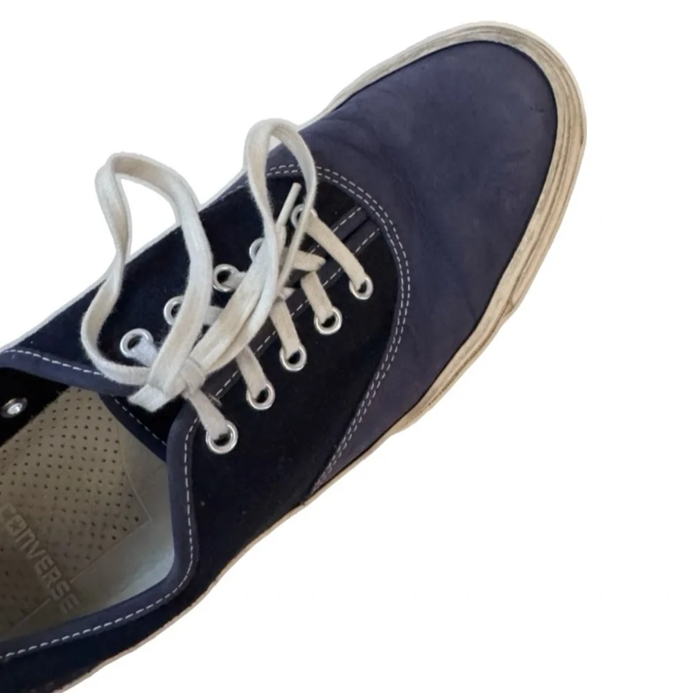 Converse X Jack Purcell Navy Blue Sneakers Men 10.5 Women 12